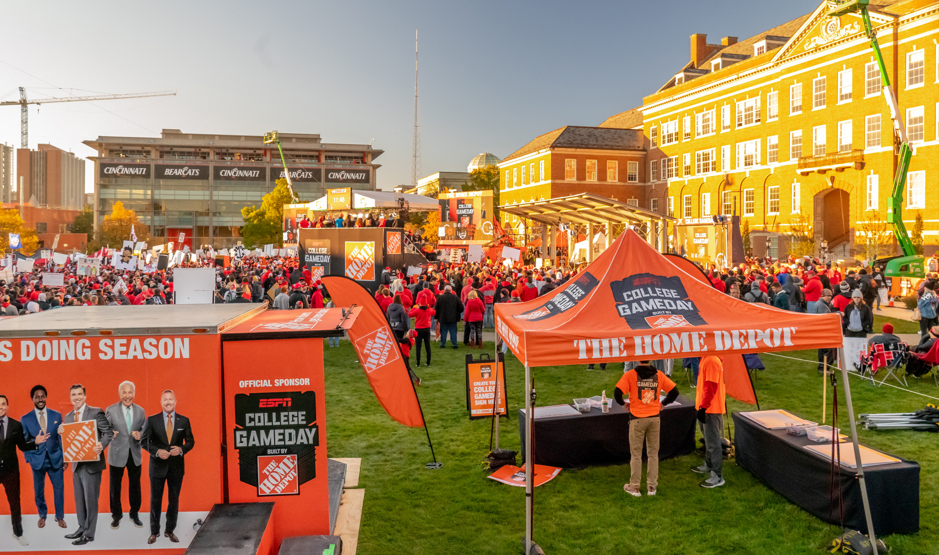 The Home Depot GameDay Octagon