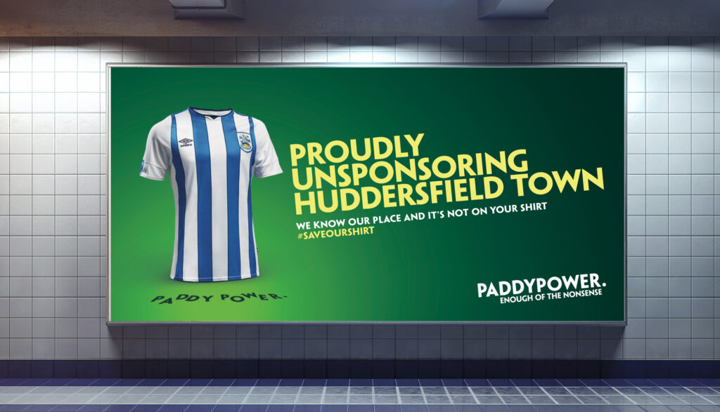 Paddy Power Save Our Shirt