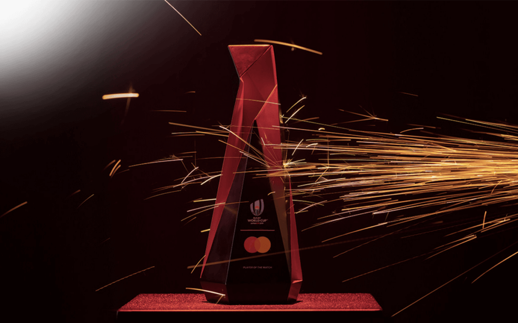 Mastrcard Rugby World Cup Live Trophy