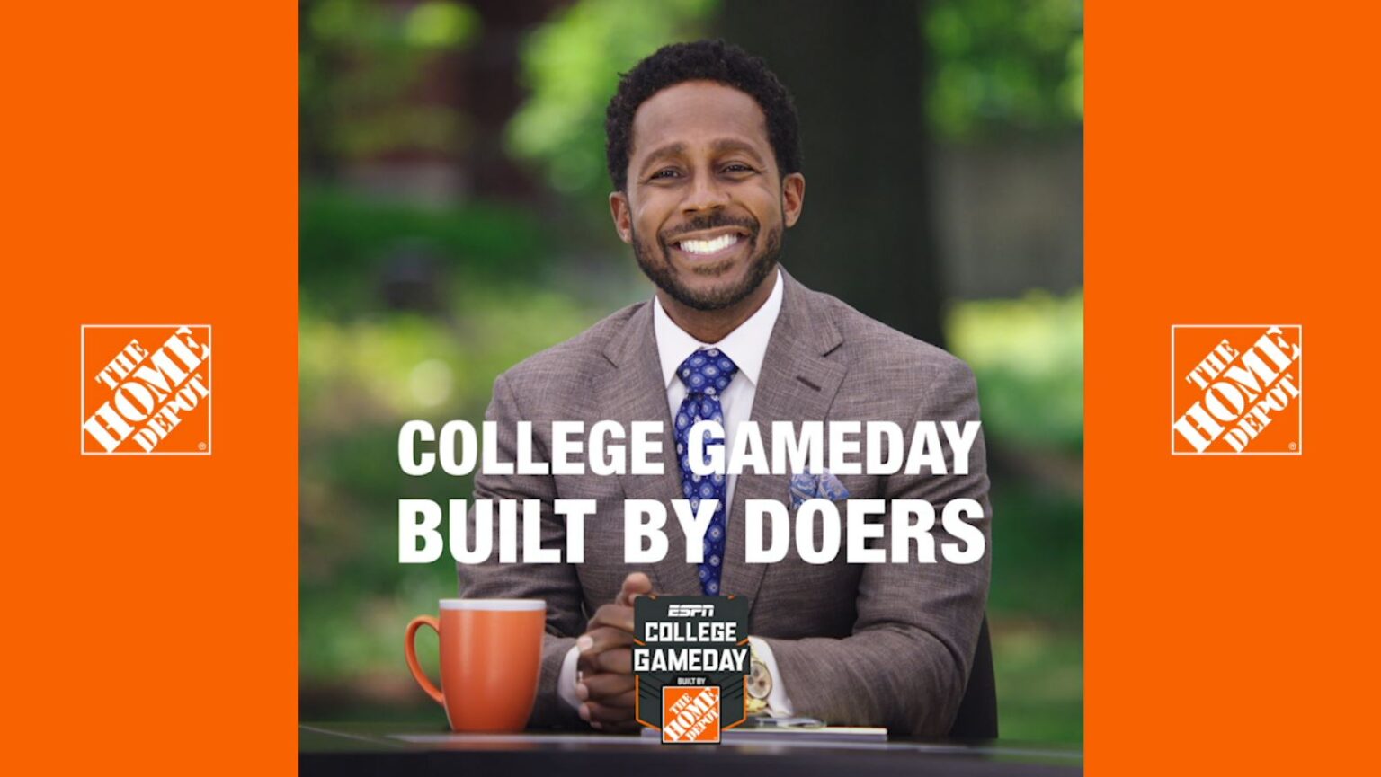 The home depot college gameday built by the home depot octagon